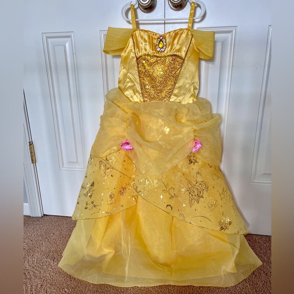 Belle Princess Costume size 9/10